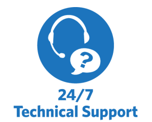 24/7 TECHNICAL SUPPORT