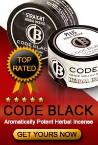 code black Herbal Incense